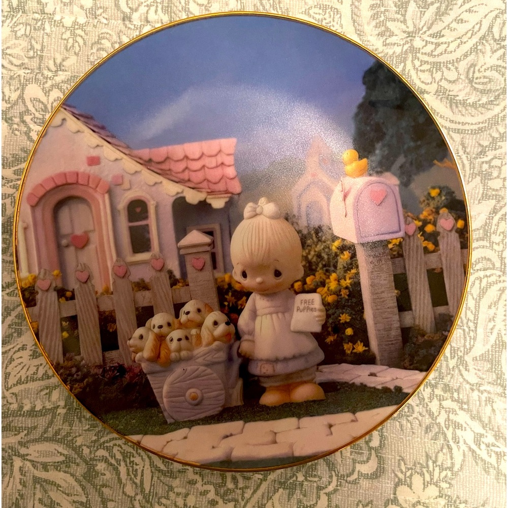 Plate, Collector Precious Moments plate